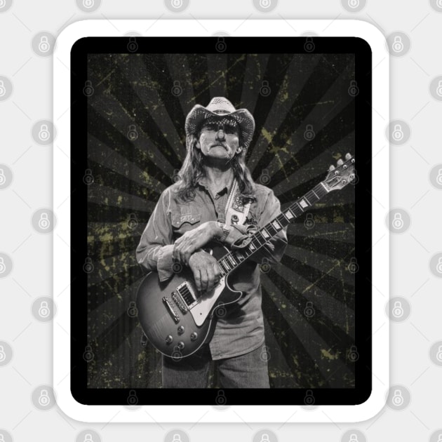 Dickey Betts Sticker by KoplakStories